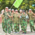 圖1 團(tuán)隊風(fēng)采展示 口號大作戰(zhàn)