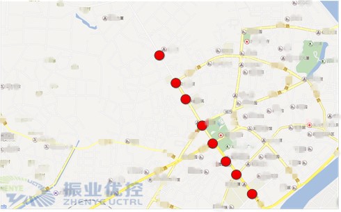 圖1 C大道地理位置圖