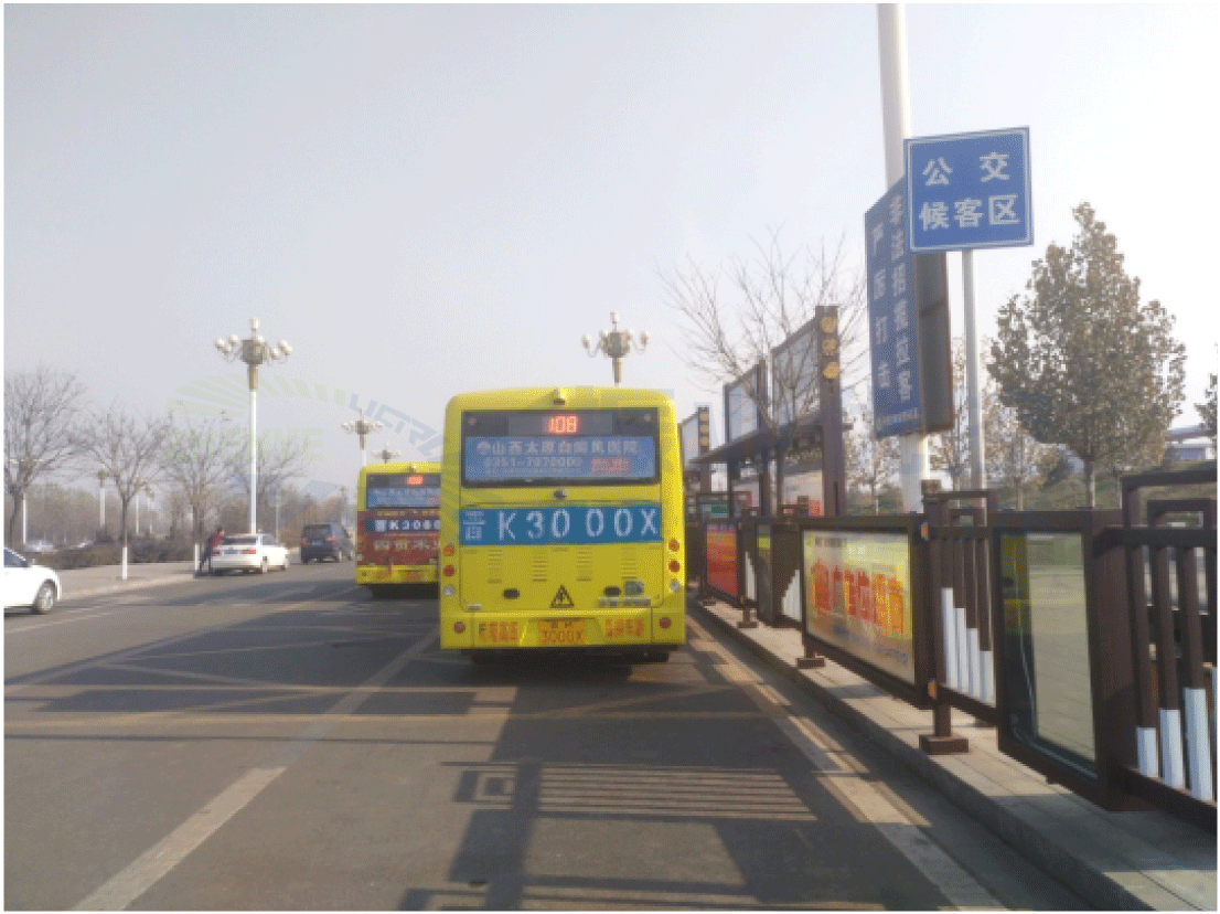 圖6 公交車(chē)候客區(qū)
