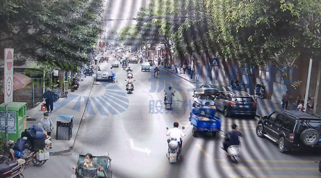 圖11 優(yōu)化后晚高峰東進口路段交通情況