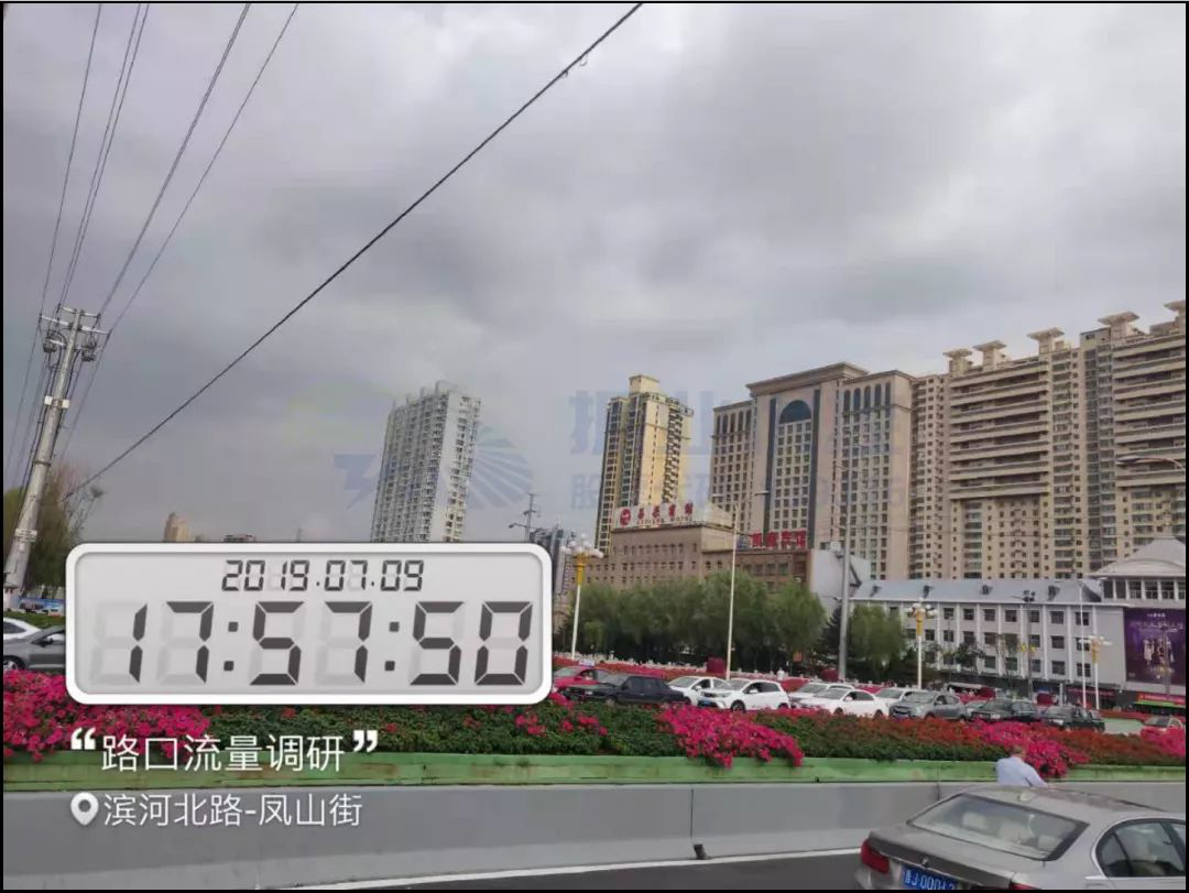 圖2 優(yōu)化橋北南進(jìn)口車(chē)輛回溢