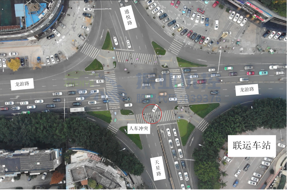圖5 人車(chē)沖突