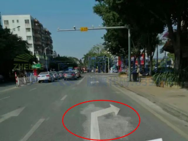 圖11 各進(jìn)口直右車道改為專用車道