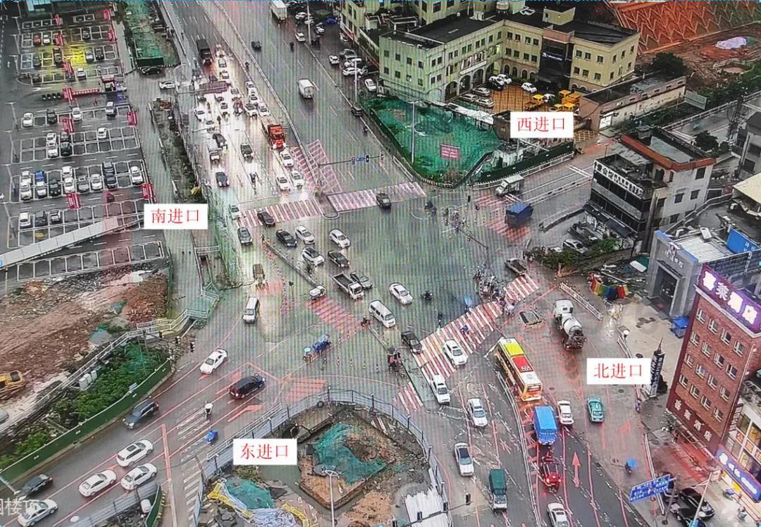 圖15 105國道-南大路整體排隊情況（優(yōu)化后）