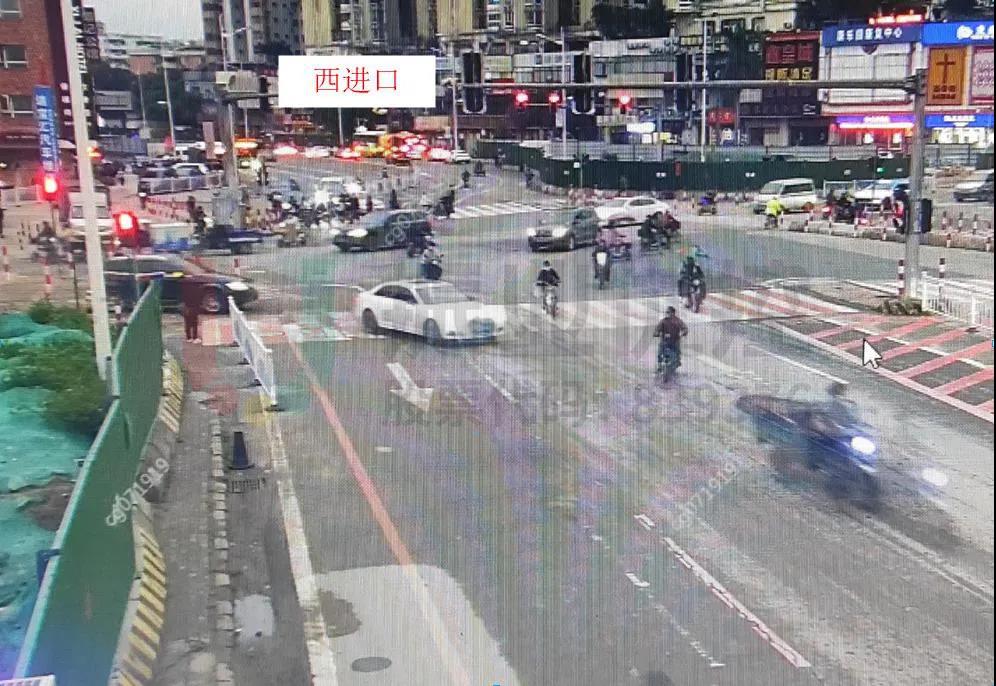 圖14 西進口排隊情況（優(yōu)化后）