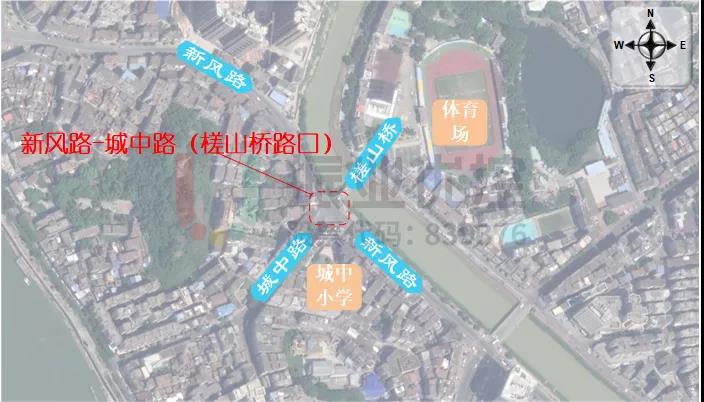 圖1 路口點(diǎn)位示意圖