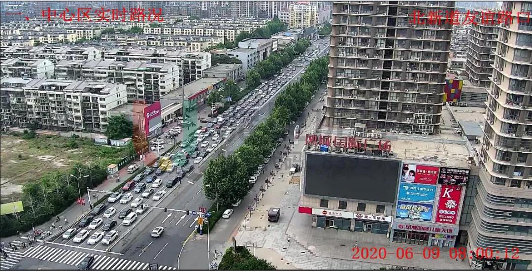 圖3 高峰時(shí)期北進(jìn)口流量情況