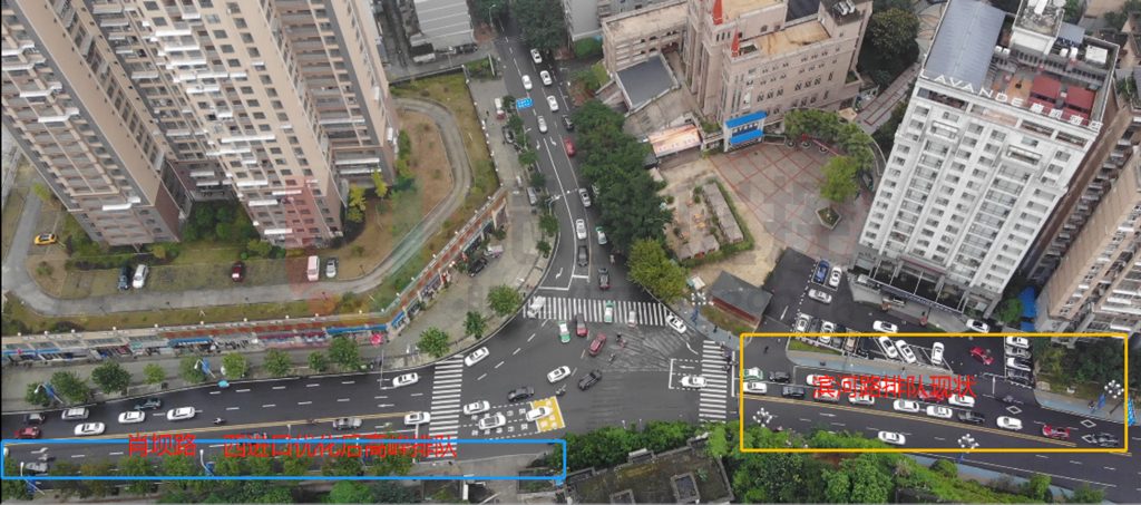 圖16 優(yōu)化后高峰排隊高空現(xiàn)狀圖