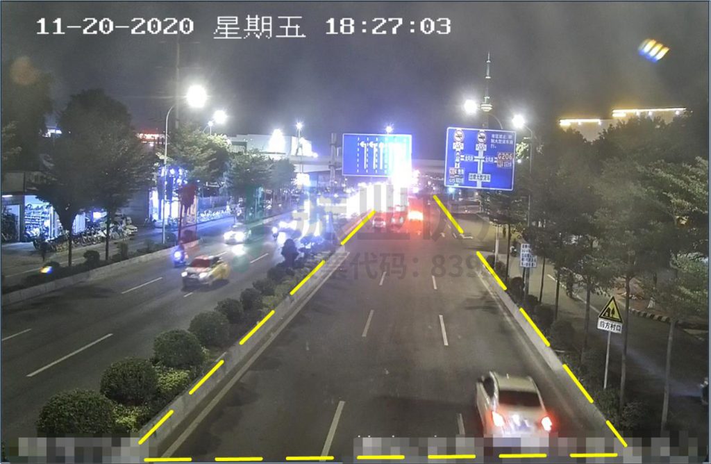 圖10 路口晚高峰北進口排隊情況（優(yōu)化后）