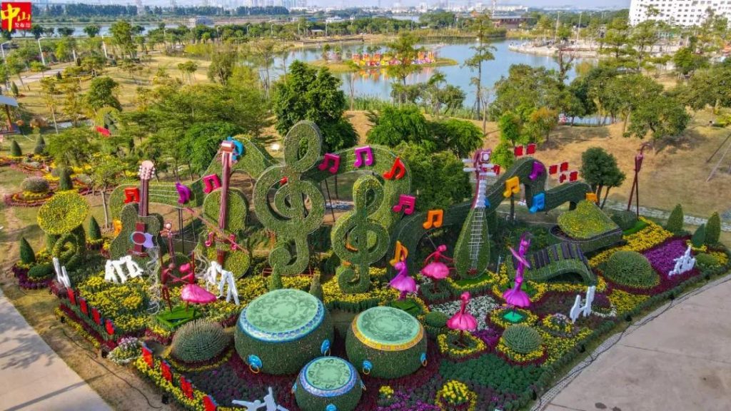 菊花會(huì)現(xiàn)場(chǎng)