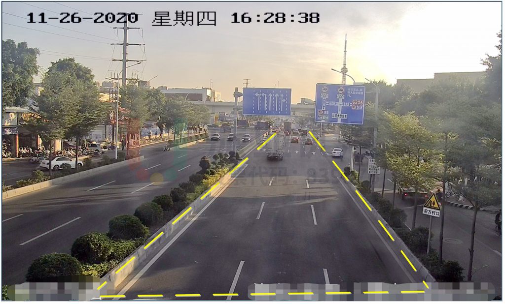 圖5 潮汕-金鳳路口平峰北進(jìn)口排隊(duì)情況(優(yōu)化后)