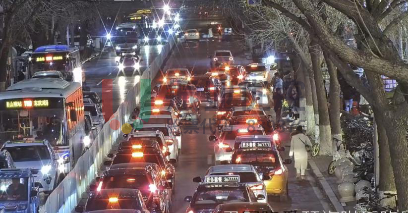 圖4 高峰時期南出口行車緩慢