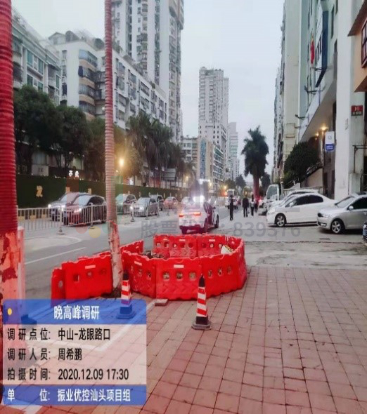 圖10 中山-龍眼路口晚高峰東出口通行情況（優(yōu)化后）