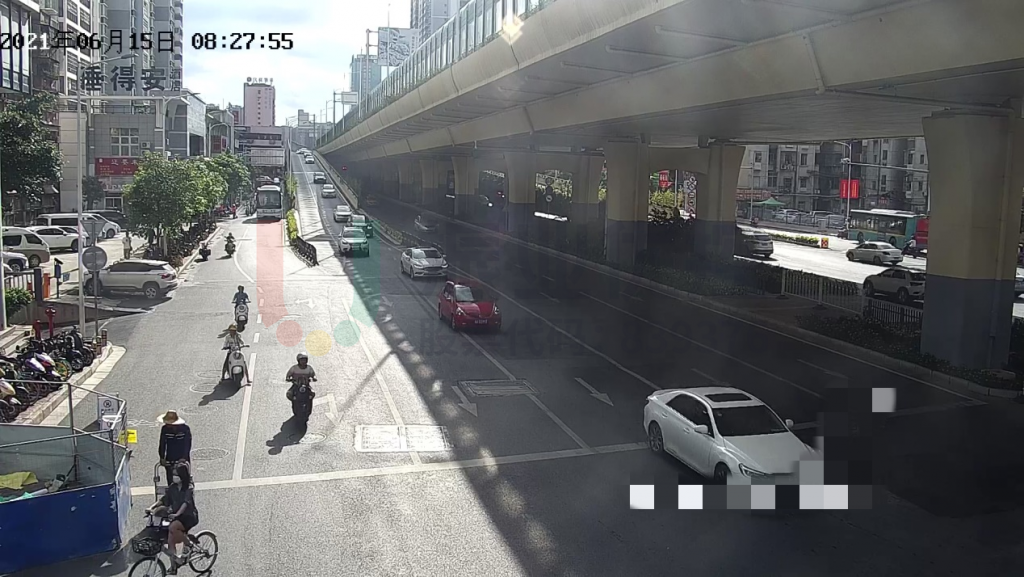 圖13 優(yōu)化后東向西匝道車流通行順暢