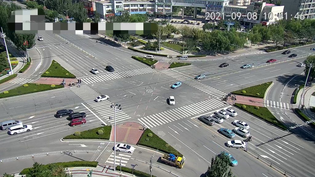 圖11 朝陽大街-中興北路、勝利路-盛華大街路口設(shè)置左轉(zhuǎn)待轉(zhuǎn)區(qū)后