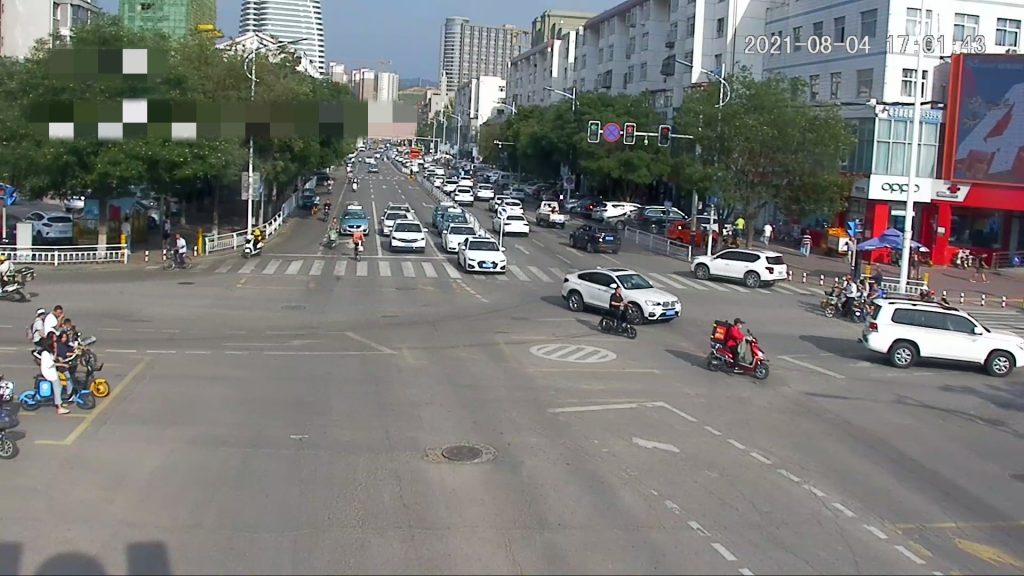 圖8 聯(lián)通路口采取信號二次放行方案后