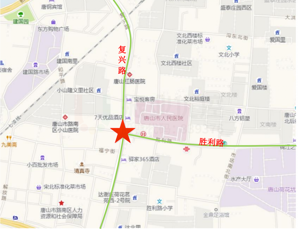 圖1 路口地理位置