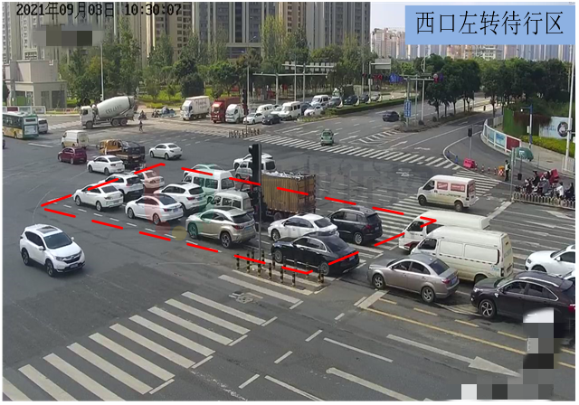 圖11 綜合待行區(qū)周期容車(chē)量