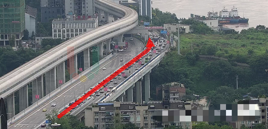 圖4 路口西進(jìn)口車輛排隊(duì)情況