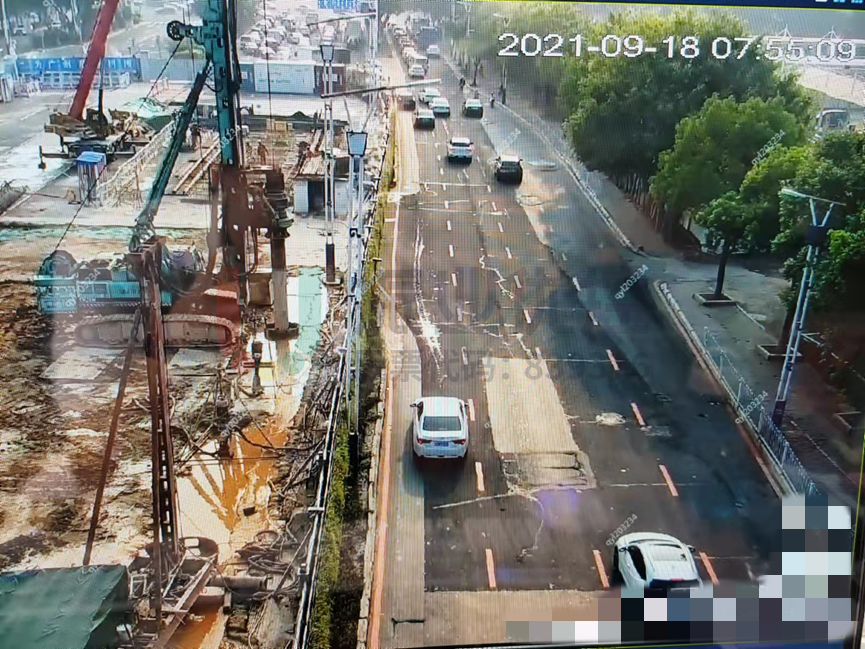 圖13 路口西進口優(yōu)化后早高峰排隊長度