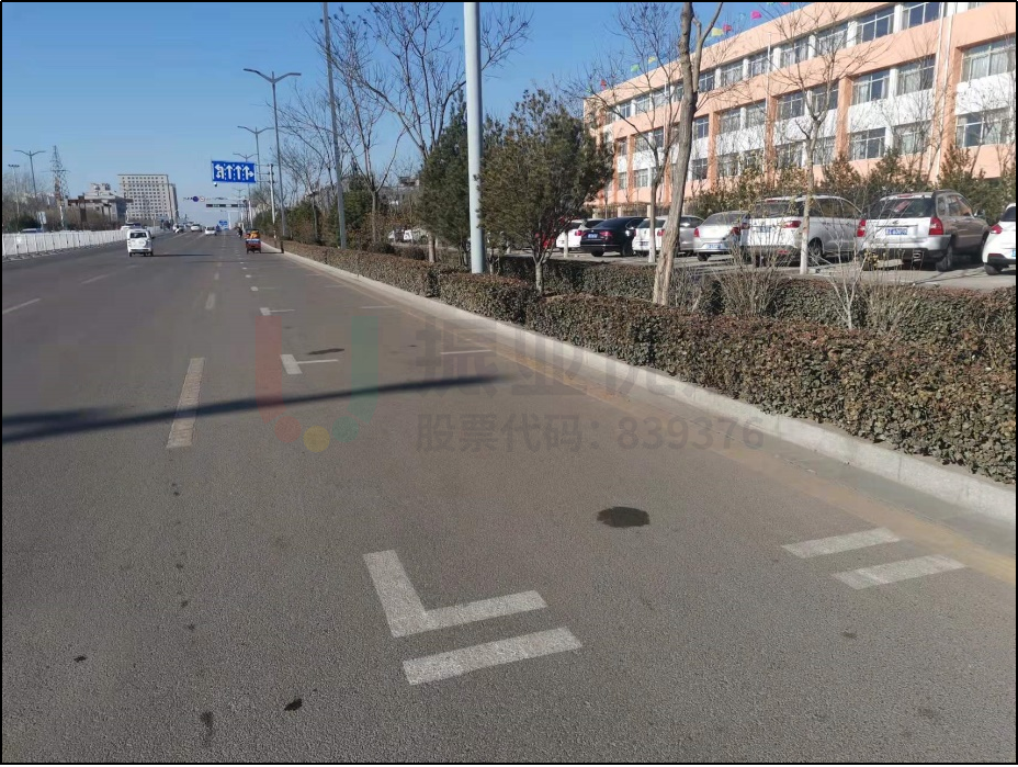 圖6 雙林大道、藝苑街增設(shè)臨時停車位