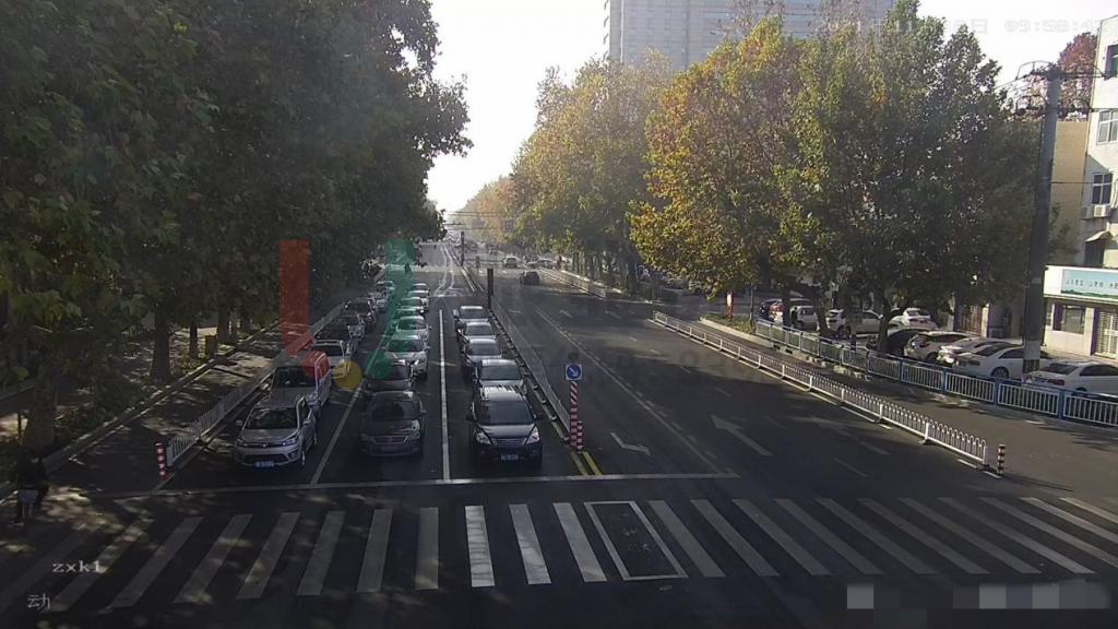 圖15 新八一路口運行情況（優(yōu)化后）