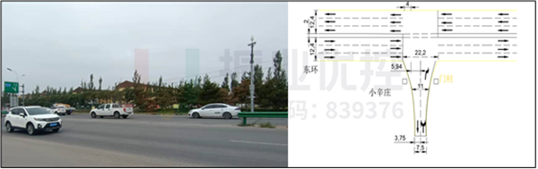 圖3 優(yōu)化前 東環(huán)路-小辛莊