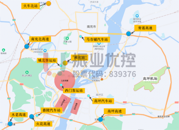 圖4 交通保障點(diǎn)位圖