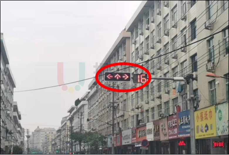 圖8 其他不符合標(biāo)準(zhǔn)的信號(hào)燈發(fā)光單元