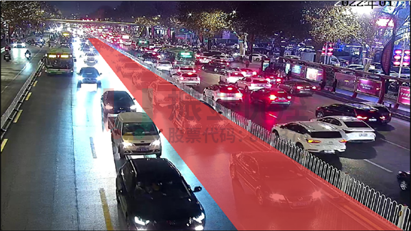 圖?3?中興大街-守敬路西進口左轉(zhuǎn)車輛排隊圖