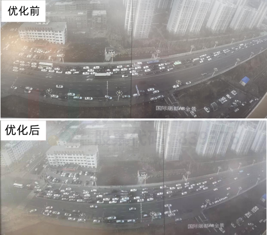 圖9 迎賓橋優(yōu)化前后對(duì)比