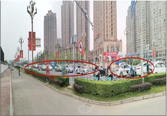 圖4 早、晚高峰北進(jìn)口排隊圖